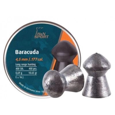 Пульки HN Baracuda, 0.69 г, 4.5 мм, 400 шт фото 1