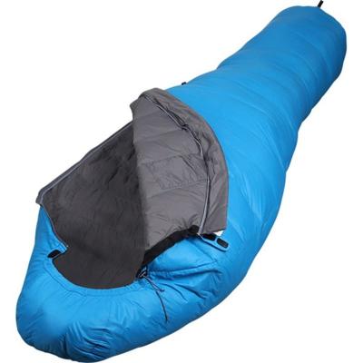 Спальный мешок пуховой Сплав Adventure Light 220 см голубой фото 1