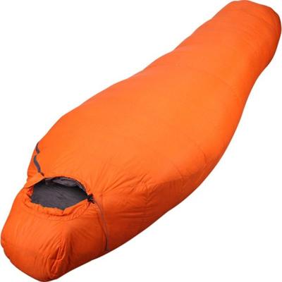 Спальный мешок пуховый Сплав Adventure Permafrost 240 см оранжевый фото 2