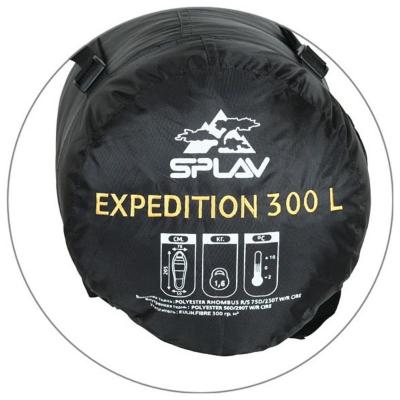 Спальный мешок Сплав Expedition 300 зеленый, 240 см фото 3