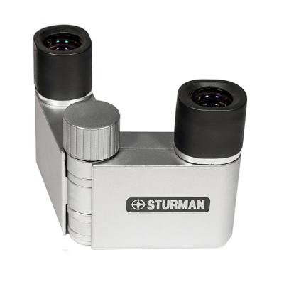 Бинокль театральный STURMAN 5x12, серебристый фото 2