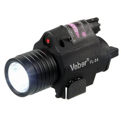 Подствольный фонарь Veber FL-04 с лазером фото 1