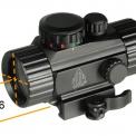 Коллиматорный прицел Leapers UTG Compact 1х30 Circle-dot 4МОА фото навигации 3