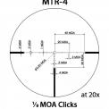 Оптический прицел March 5-32x52 с подсветкой MTR-4 фото навигации 3
