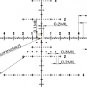 Оптический прицел March 5-42x56 с подсветкой, сетка FML-TR1 в 1-ой фокальной плоскости, клик 0.1MIL фото навигации 3