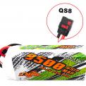 Аккумулятор CNHL 9500mAh 6S 90C QS8 (Racing Series) фото навигации 2