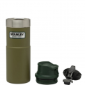 Термокружка Stanley Classic Trigger Action One Hand 0,47L оливковый фото навигации 3