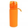 Tramp бутылка силиконовая 0,5 л (оранжевый) фото навигации 1
