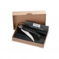 Нож филейный Opinel №10, нержавеющая сталь, рукоять эбеновое дерево, картонная коробка фото навигации 2