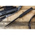 Туристический нож Enzo AUS-8 Black Titanium фото навигации 3
