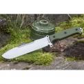 Нож выживания Survivalist X AUS-8 StoneWash Green G10 фото навигации 2