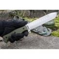 Нож выживания Survivalist X AUS-8 StoneWash Green G10 фото навигации 4