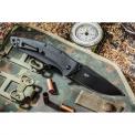 Складной нож Zedd AUS-8 Black Titanium фото навигации 4