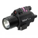 Подствольный фонарь Veber FL-04 с лазером фото навигации 2